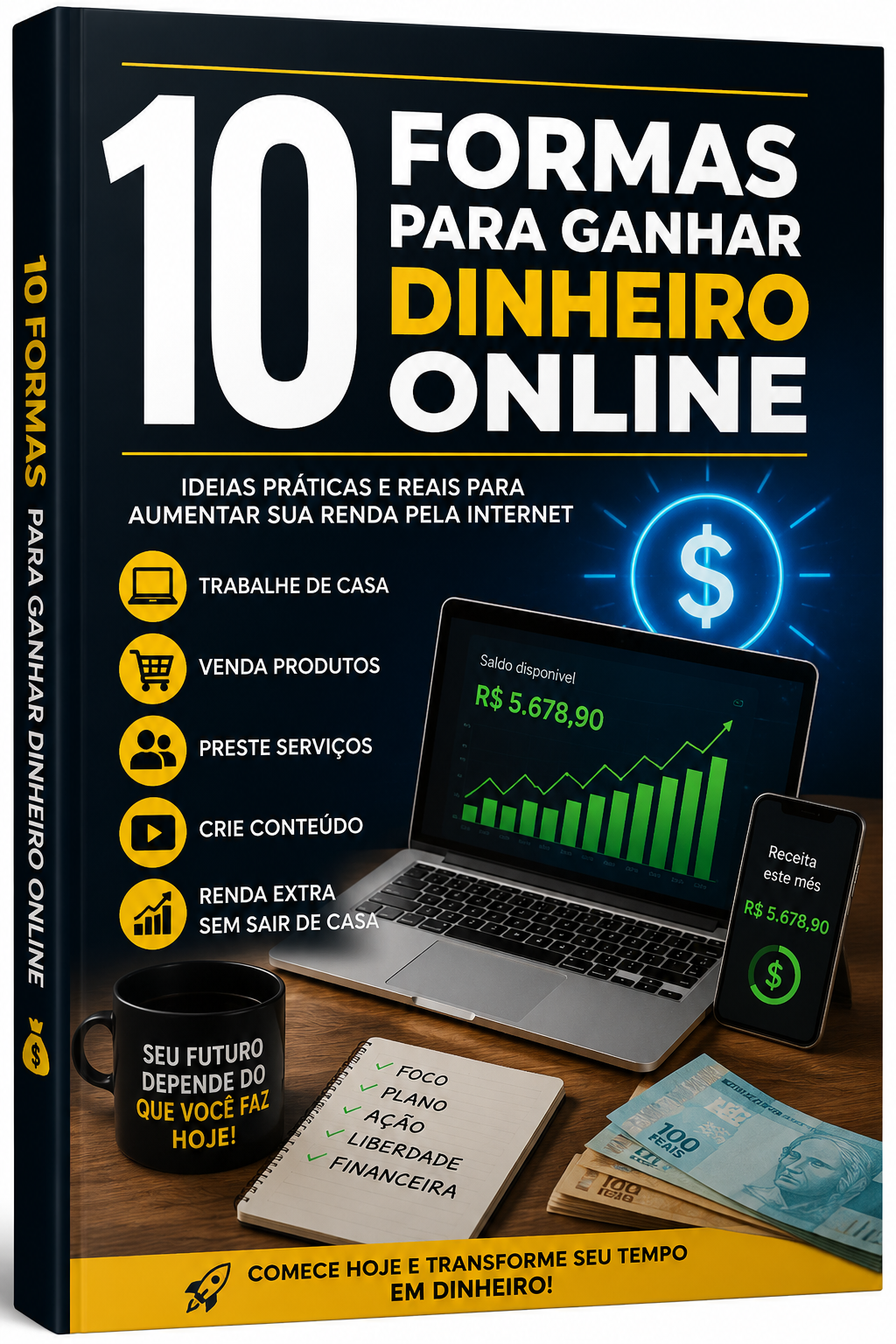 10 Formas para Ganhar Dinheiro Online